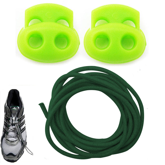 6 pack Sport Shoe Laces Tieless No Tie Shoe Laces Kids Adults Sneakers Cord Stop