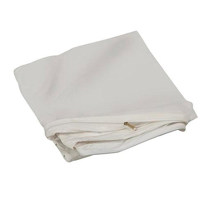 Crib Size Zippered Mattress Cover Vinyl Toddler Bed Allergy Dust Bug Protector !