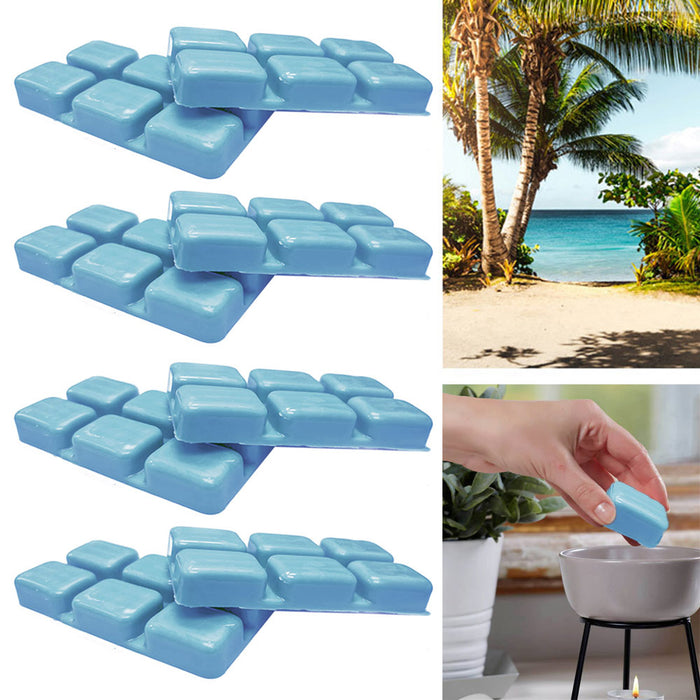 24 Wax Melt Cube Tart Warmer Scent Strong Fragrance Long Lasting Aroma 2.5oz 6pk