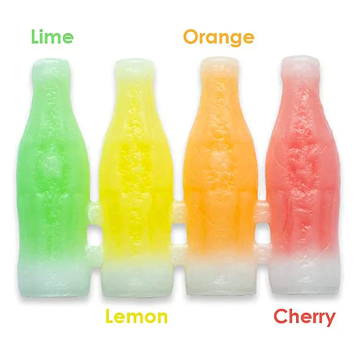 8 Pc Nik-L-Nip Candy Wax Bottles Fruit Flavored Filled Mini Drinks Soda Treat