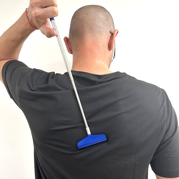 1 Oversized Portable Extend Back Scratcher Metal Telescoping Backscratcher Tool