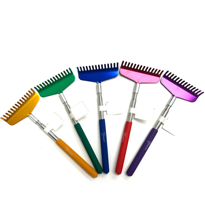 1 Oversized Portable Extend Back Scratcher Metal Telescoping Backscratcher Tool
