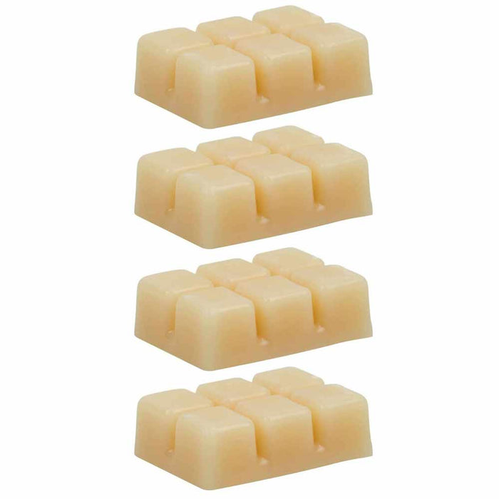 4 Pk Cube Vanilla Wax Melts Candle Warmers Scented Fragrance 2.5oz Aroma Therapy