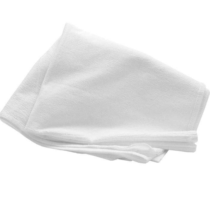 4 Flour Sack Towels Dish Drying Straining Cotton Towel Cleaning Cloth Kitchen