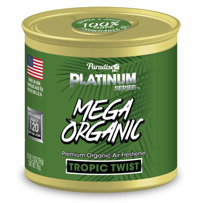 1 Paradise Mega Organic Air Freshener Fiber Can Long Lasting Aroma Scent Tropic