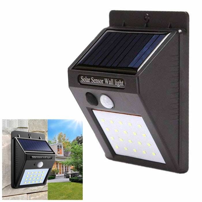 1 Solar Light Outdoor Motion Sensor Wall Reflector Waterproof Garden Patio Yard