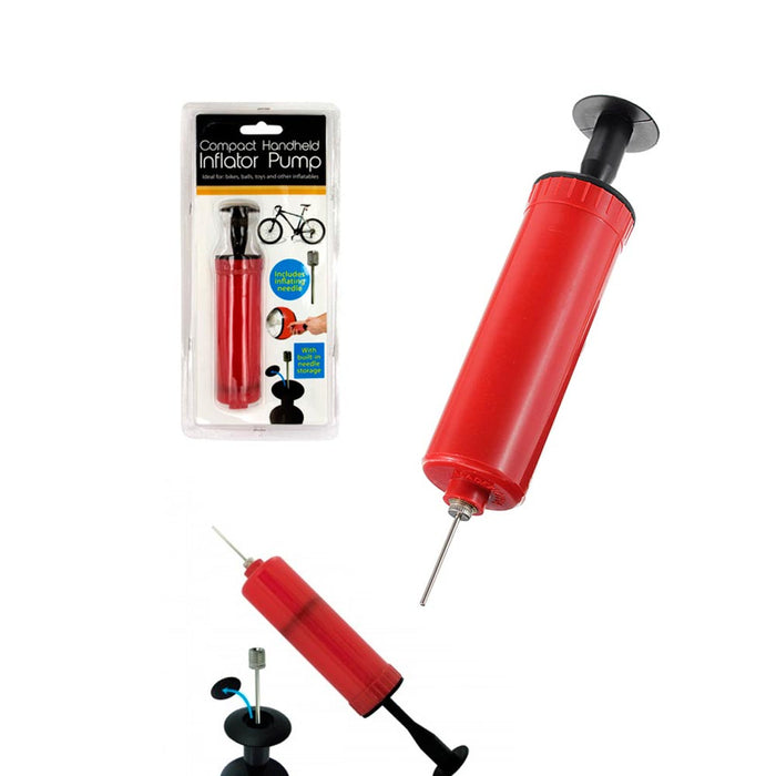 48 Pc Lot Manual Hand Air Pump Sports Ball Inflate Football Volleyball Needle