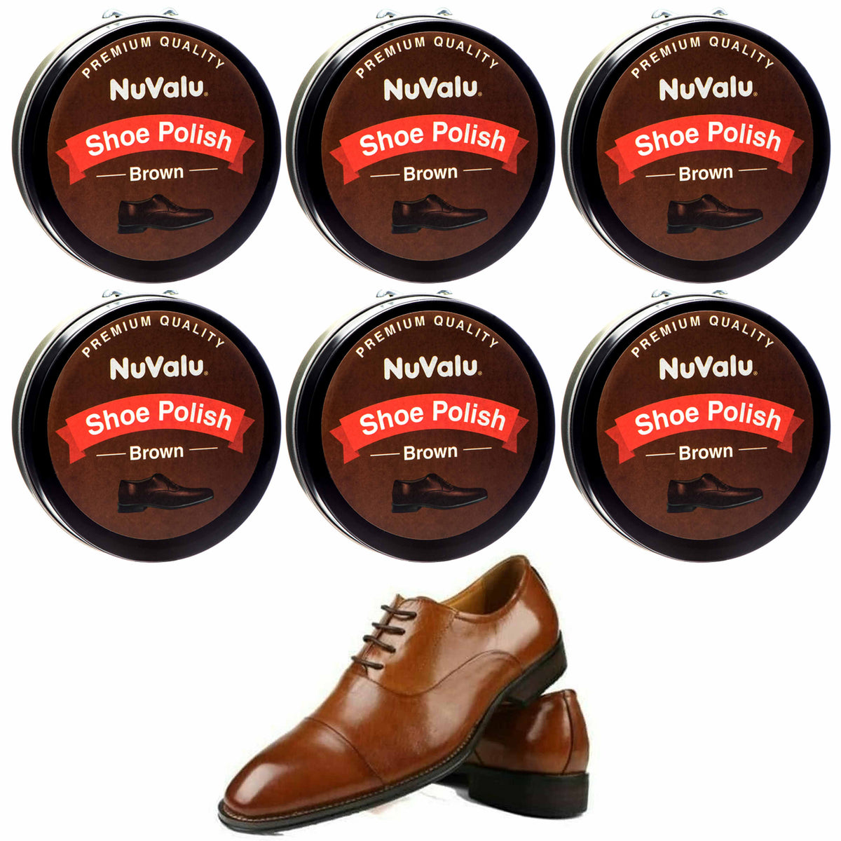 AllTopBargains 4 PC Shoe Polish Shine Sponge Cleaning Protector Leather Care Boots All Colors