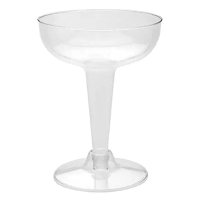 10 Clear Disposable Champagne Glasses Wine Cup Plastic Wedding Party Flute 4.5oz