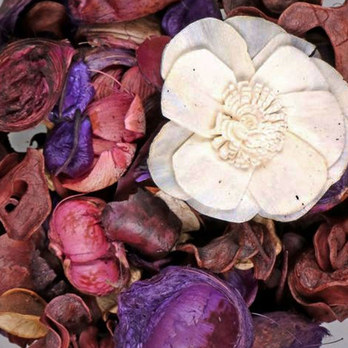 4 Bags Potpourri Lavender Fields Aroma Petals Scent Dried Flower Bowl Vase Decor