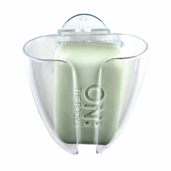 12 Pcs Soap Dish Suction Wall Holder Bathroom Shower Cup Sponge Basket Tray Sink