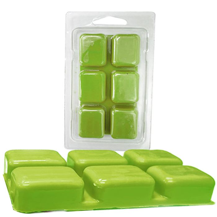 6 Bamboo Green Wax Melt Scented Strong Fragrance Wax Warmer Long Lasting 2.47oz