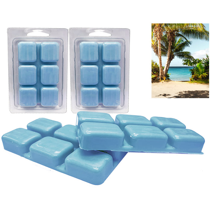 Summer Paradise 12 Wax Melt Cube Strong Max Scent Aroma Fragrance Warmer 2.5oz