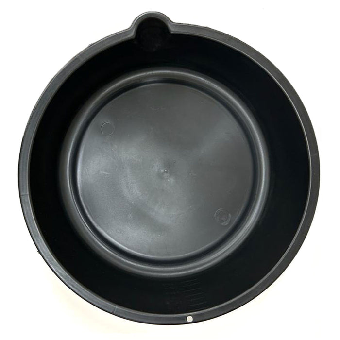 2 Drain Pans Auto Oil Change Drip Tray 6qt Car Garage Floor Workshop Automotive