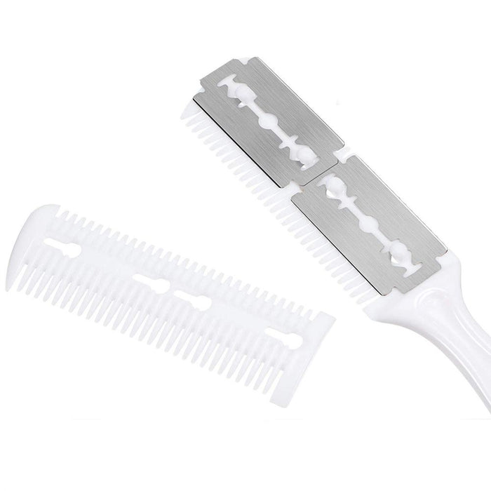 Personal Hair Trimmer Razor 2 Blades Shaver Beard Haircut Split Ends Stylist NIP