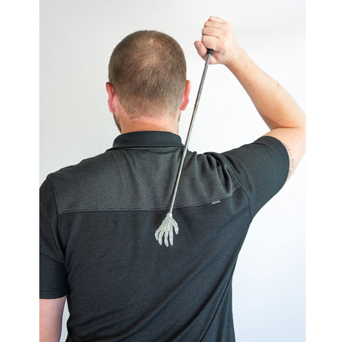 1 Glow In The Dark Back Scratcher Telescopic Long Reach 22.5" Massager Claw Tool