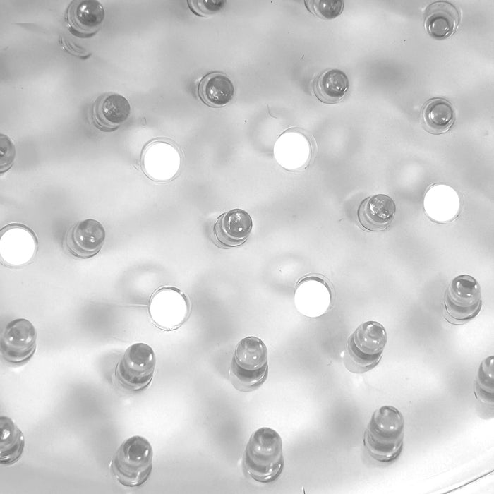 6 Plastic Soap Holder Soap Dish Bar Saver Tray Hole Drain Kitchen Shower Bath