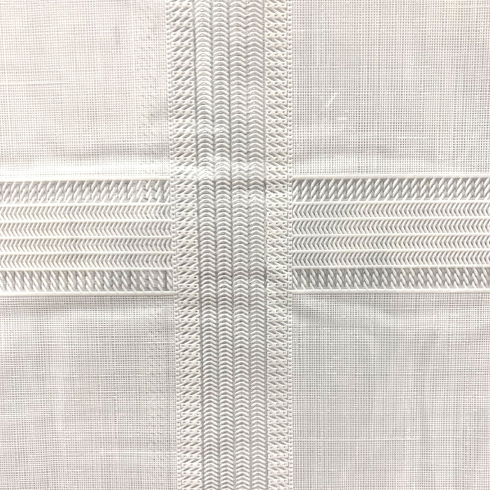 White Vinyl Tablecloth 54" X 72" Rectangular Tablecloth Lace Wedding Event Party