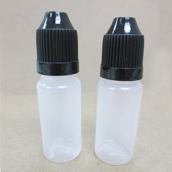 30 Empty Plastic Squeezable Dropper Bottles Tip 10ml Eye Liquid Dropper Oil LDPE