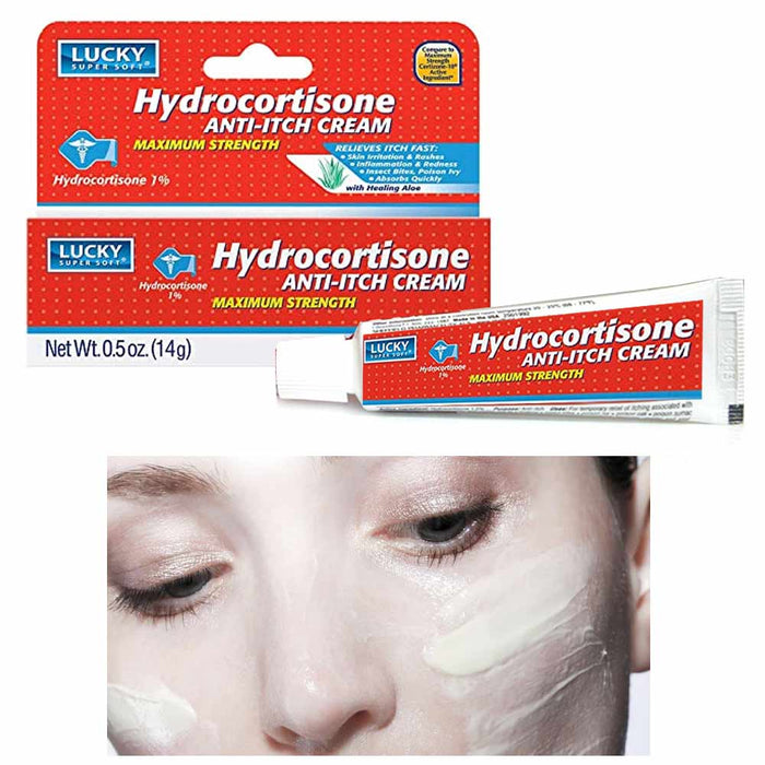 1 Pc Hydrocortisone Anti Itch Cream Ointment Maximum Skin Protectant Rash Relief