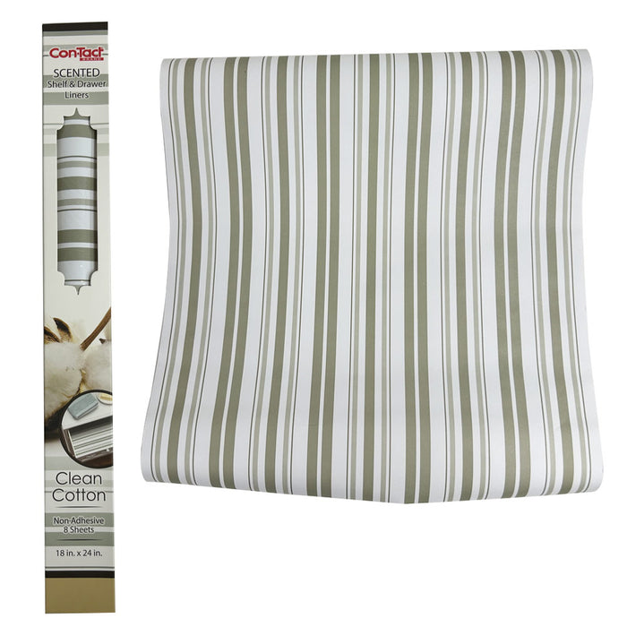 16 Clean Cotton Drawer Liners Dresser Sheets Scented Paper Shelf Closet 18X24in