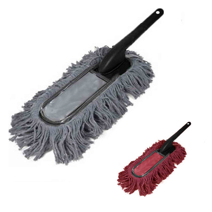 Super Car Cleaning Duster Home Auto Wax Treated Microfiber Plastic Handle Brush