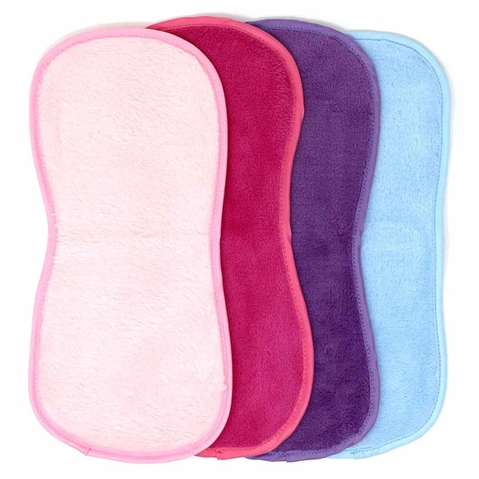 4 Pack Makeup Remover Cloth Cleansing Wipe Face Cleanser Cosmetic Facial Towel