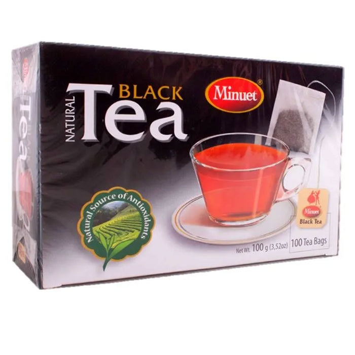 200 Ct 100% Natural Black Tea Bags Pure Flavor Iced Hot Drink Diet Weight Loss