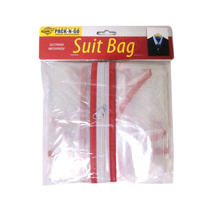 6X Clear Foldable Garment Bags 34" Suit Dress Jacket Cover Zipper Storage Travel
