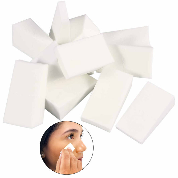 32 Makeup Cosmetic Sponge Wedge Triangle Facial Applicator Foam Wedges Beauty
