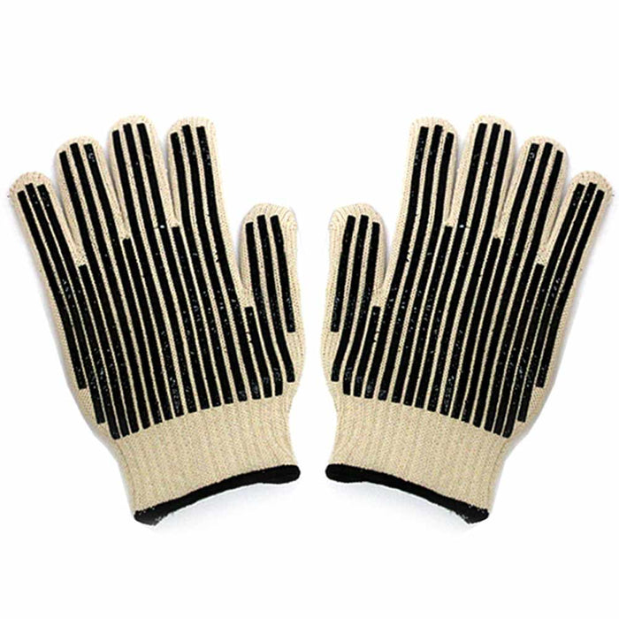 1 Pair Heat Resistant Oven Glove Hot Surface Handler Mitt Grilling Glove Kitchen