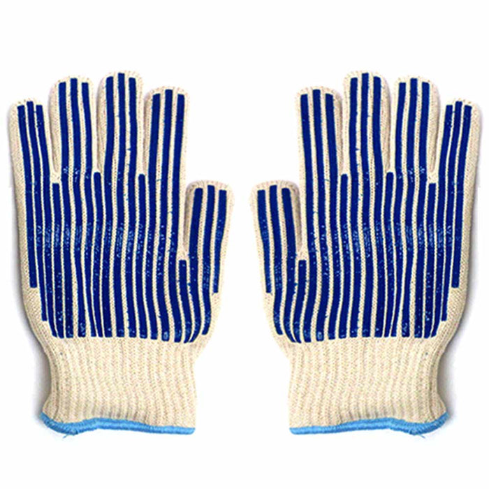 1 Pair Heat Resistant Oven Glove Hot Surface Handler Mitt Grilling Glove Kitchen