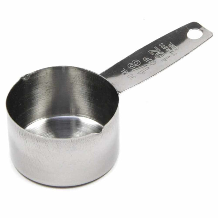 1 Pc Stainless Steel Silver Coffee Scoop Measure Cup Measuring Spoon 2 Tbsp 1 Oz