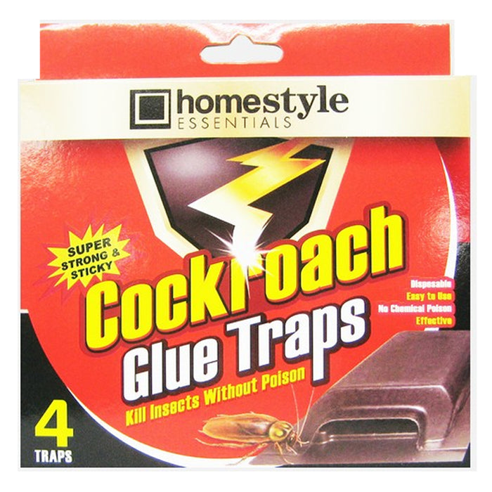 24 Roach Glue Traps Non-Toxic Sticky Boards Insect Bug Catchers Pest Control Safe