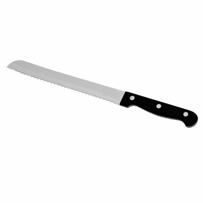 8" Serrated Slicing Bread Knife Stainless Steel Carving Blade Sharp Kitchen Cook