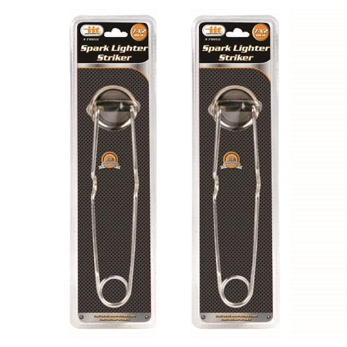 2 Pc Fire Starter Striker Spark Lighter Flint Igniter Torch Welding Outdoor Tool