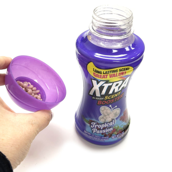 2Pk Scent Booster In Wash Beads Laundry Washer Tropical Passion Odor Neutralizer