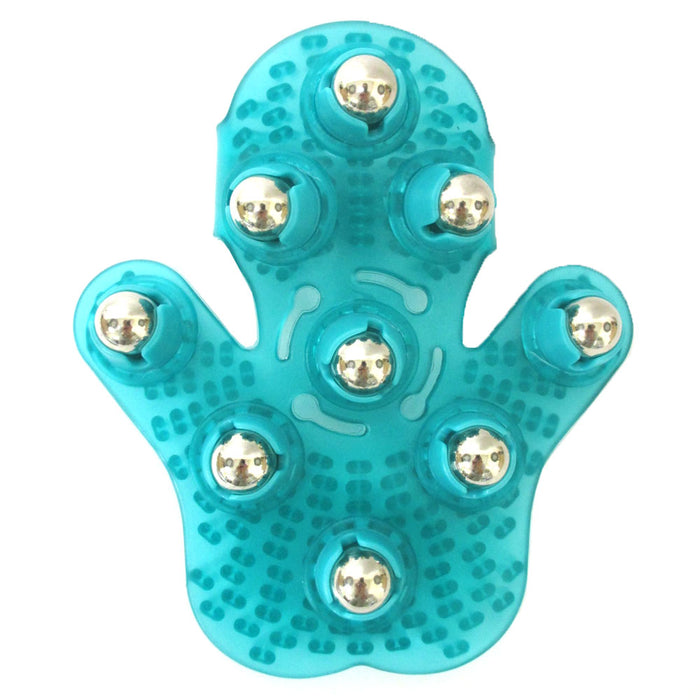 Body Massaging Glove Care Hand Hold Roller Rolling Massager Cellulite Relax New