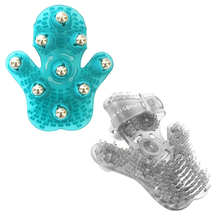 Body Care Hand Hold Roller Rolling Joint Massager Glove Cellulite Massage Relax