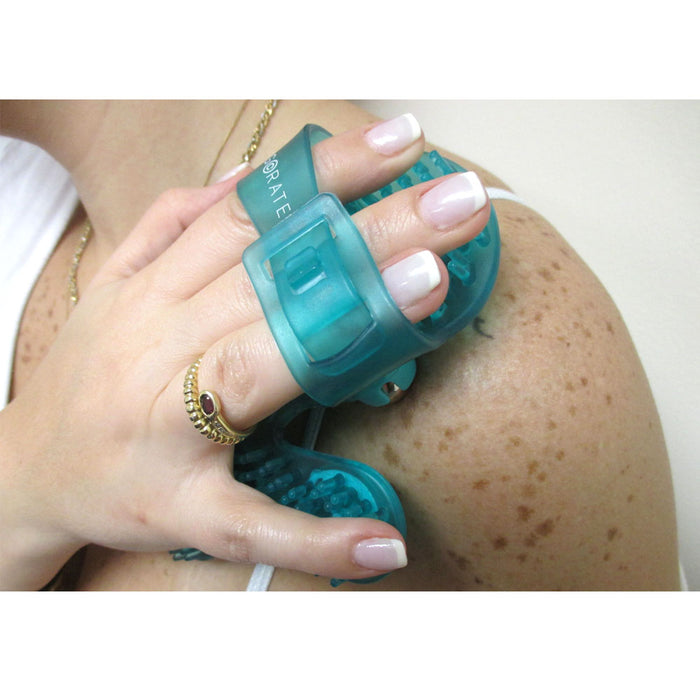 Body Care Hand Hold Roller Rolling Joint Massager Glove Cellulite Massage Relax