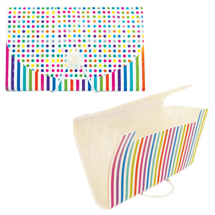 2pk Coupon Organizer 6 Pocket Personal Check Size Expand File School Home Office