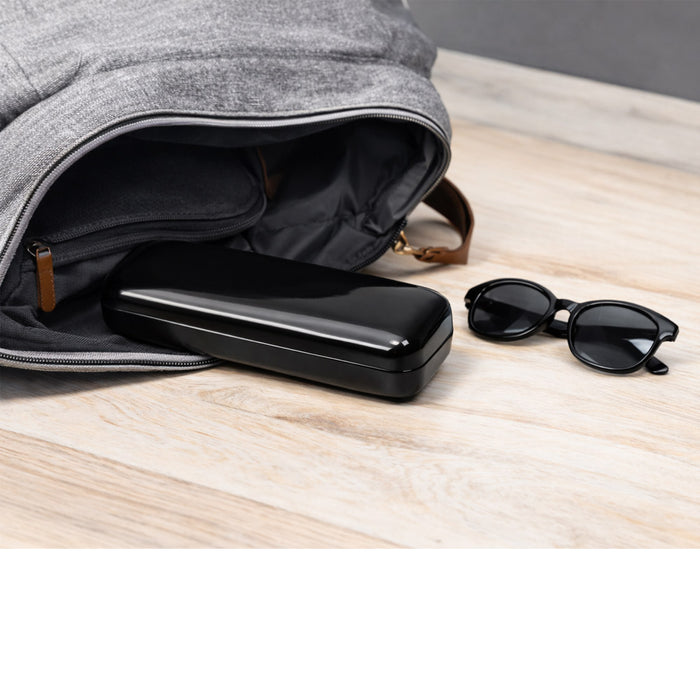 Black Hard Glasses Case Protective Clamshell Eyeglass & Sunglasses Case 1pc