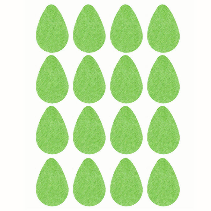 24 Face Cleansing Sponge Facial Daily Exfoliating Buff Pad Clean Green Tea Scrub