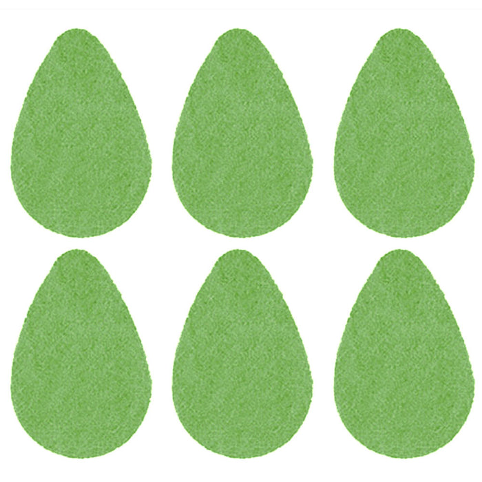 6pc Face Scrubber Green Tea Infused Exfoliating Facial Cleansing Pad Sponge Buff