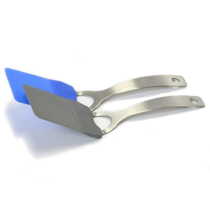 2 Flexible Turner Heat Resistant Kitchen Tools Non-Stick Utensil Spatula Flipper