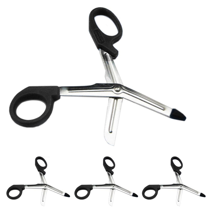 4 Pack Nurse Medical Scissors EMT Trauma Shears Bandage Emergency Scissors 1/2"