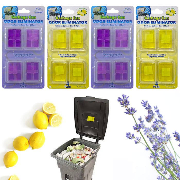 16 Pc Odor Eliminator Waste Bin Garbage Can Freshener Lasting Aroma Deodorizer