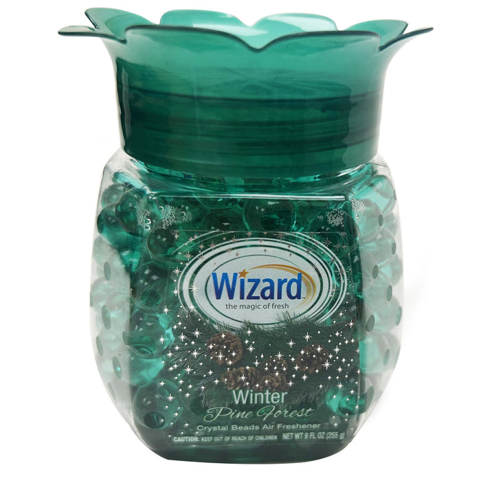 Wizard Fresh Pine Forest Scented Crystal Bead Air Freshener Home Fragrance Aroma