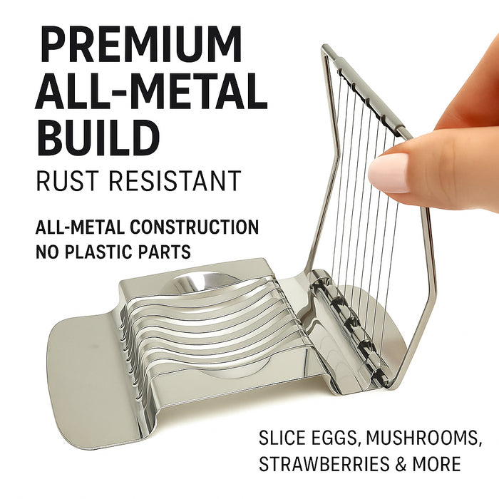 Boiled Egg Slicer Tool Mushroom Kitchen Cutter Cheese Mold Tool Cut Sectioner