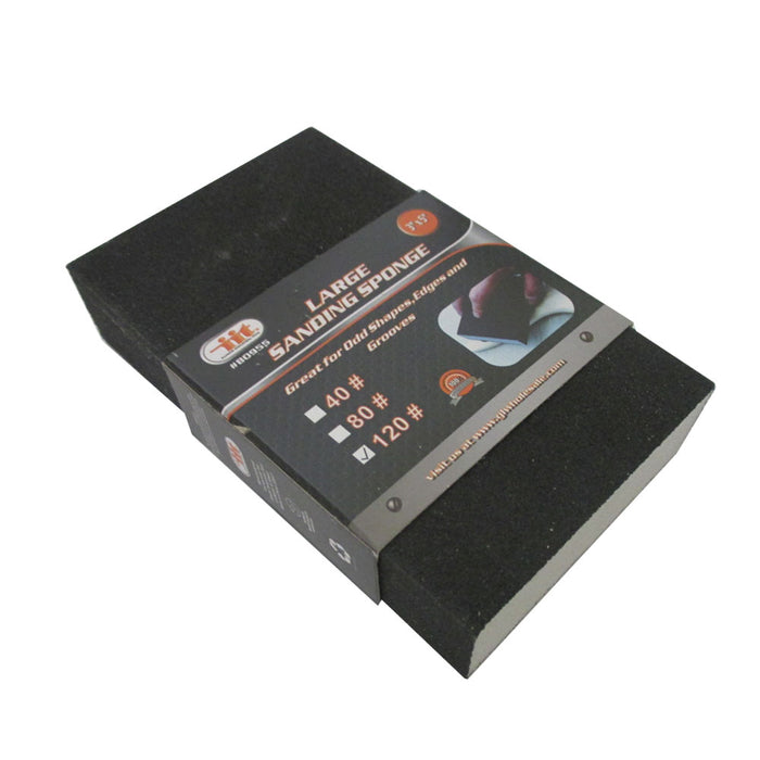 3 Pc Sanding Sponge Polishing Block Pad Set Sandpaper Foam Dual Angle Large Grit